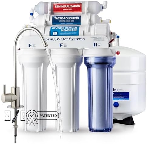 iSpring RCC7AK Sistema Ósmosis Inversa 6 Etapas con Alcalinizador